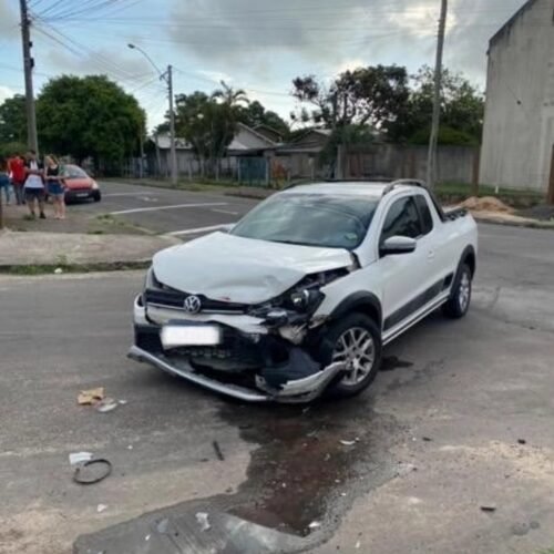 Colisão envolve dois veículos no bairro Sulbrasileiro em Osório