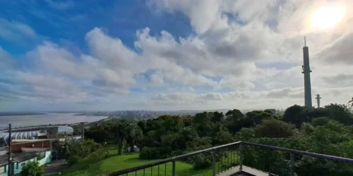 Quarta-feira será de sol e nuvens