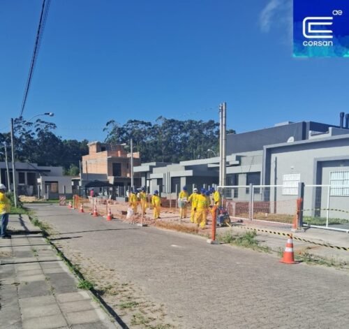 Bairro Nova Guarani terá 20,9 mil metros de redes coletoras de esgoto para atender 1.631 famílias em Capão da Canoa