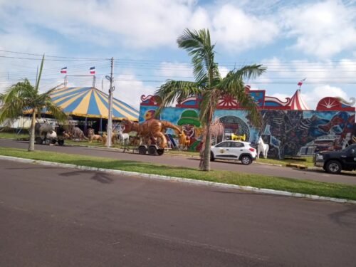 Circo Fox busca recomeço em Capivari do Sul após temporal em Osório