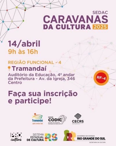  Tramandaí recebe a Caravana da Cultura 2025! 