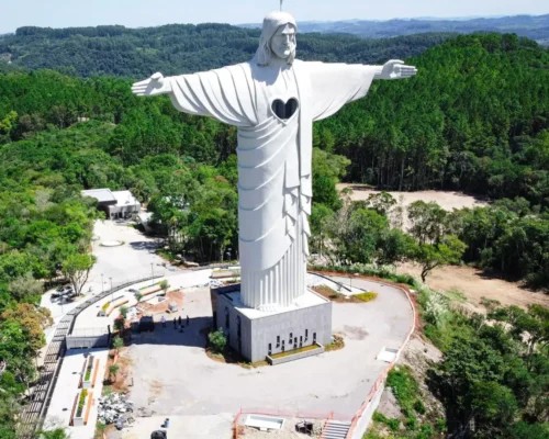 Cristo Protetor de Encantado já tem data de inauguração oficial