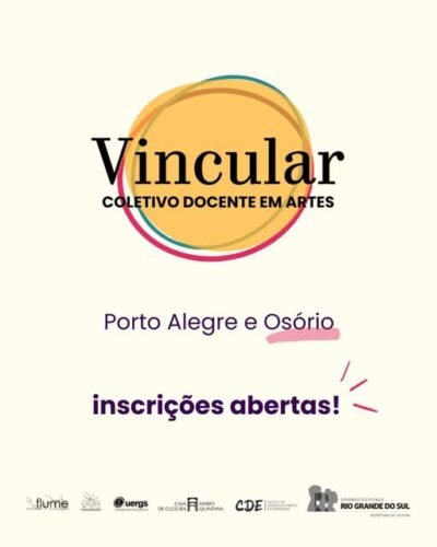 UERGS ESTÁ COM INSCRIÇÕES ABERTAS PARA COLETIVO DOCENTE EM ARTES