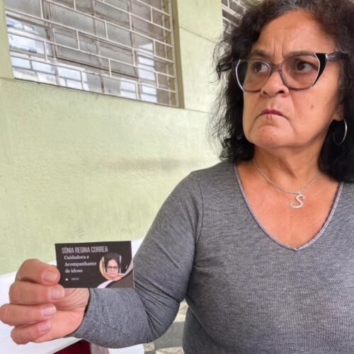 Dona Sônia retorna à antiga rodoviária de Osório