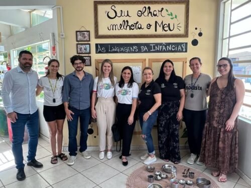 INTEGRANTES DO PROJETO CIDADE DAS CRIANÇAS DE OSÓRIO VISITAM O MUNICÍPIO DE ESTÂNCIA VELHA QUE ADERIU AO MODELO