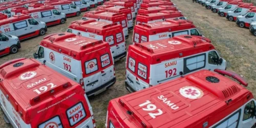 Rio Grande do Sul recebe 111 ambulâncias para renovação de frota do Samu