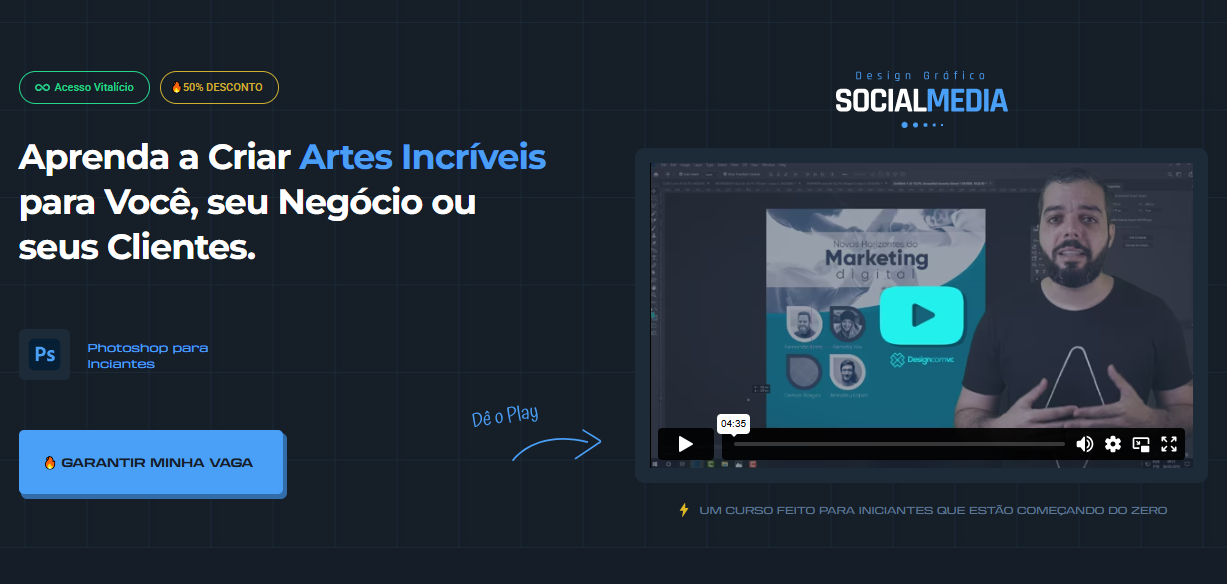 Curso Design Gráfico para Social Media