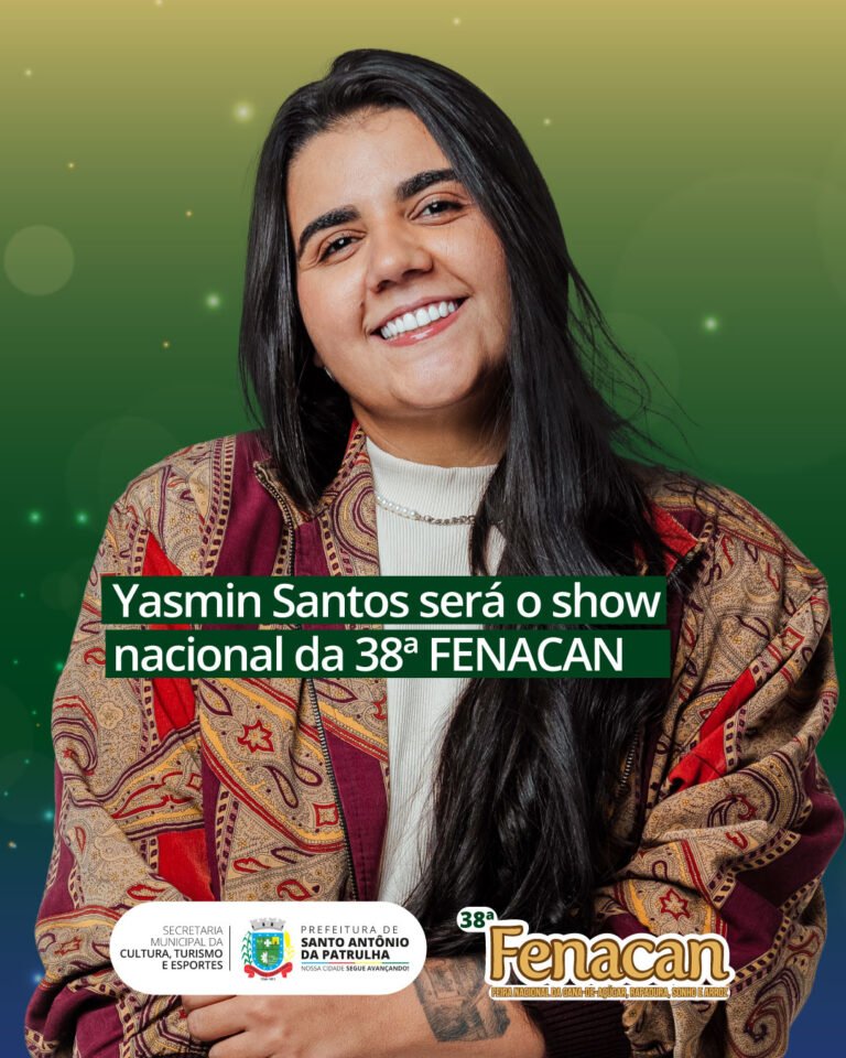 Yasmin Santos é o Show Nacional da 38ª FENACAN! 8 489587681 1099446022216894 8695070493800337968 n