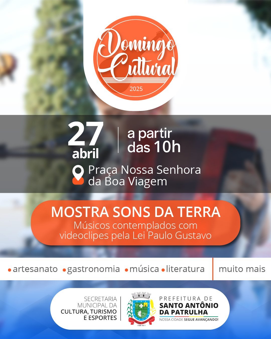 No próximo fim de semana, acontece o primeiro Domingo Cultural de 2025! 3 492326661 1107528251408671 4650000455305509409 n