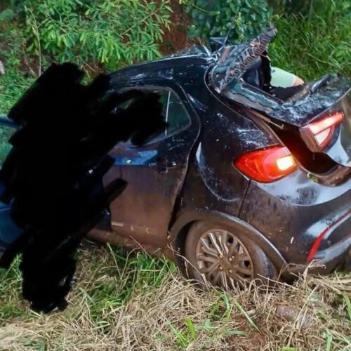 Três acidentes são registrados na tarde deste sábado na ERS-155, em Santo Augusto Três acidentes são registrados na tarde deste sábado na ERS-155, em Santo Augusto