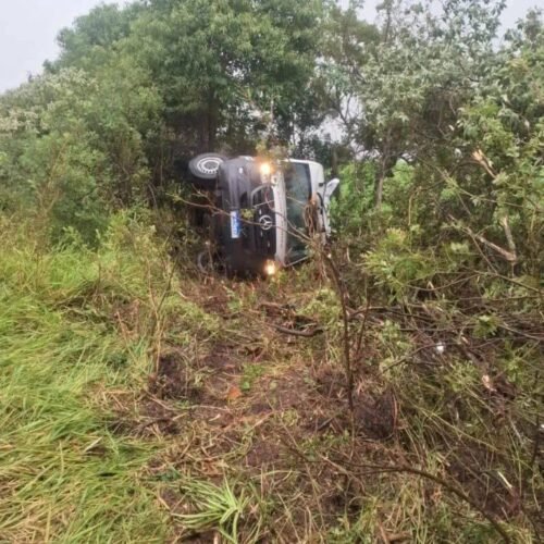 Três acidentes são registrados na tarde deste sábado na ERS-155, em Santo Augusto Três acidentes são registrados na tarde deste sábado na ERS-155, em Santo Augusto