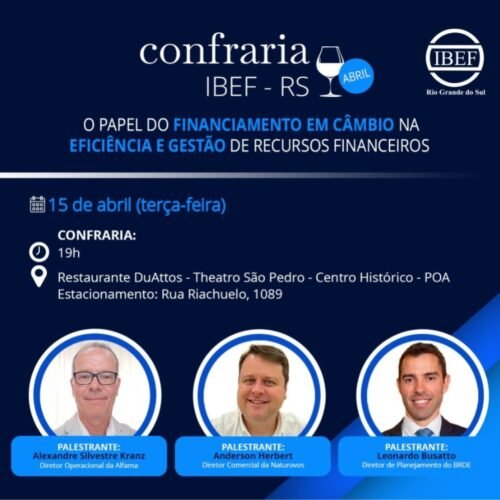 IBEF-RS promove confraria no Theatro São Pedro