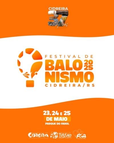 Vem aí o 1º Festival de Balonismo de Cidreira!