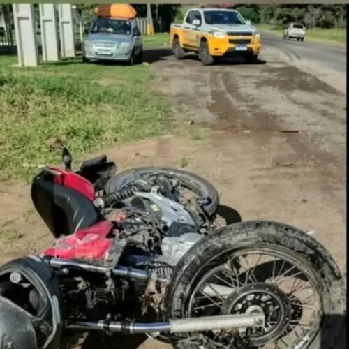 TRAGÉDIA NA ERS-030: COLISÃO ENTRE CAMINHÃO E MOTO MATA DOIS JOVENS