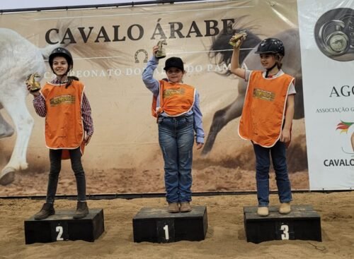 Mais uma conquista da pequena amazona de Osório, Maria Luiza Camargo