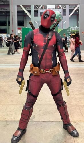 Cosplay do Deadpool é uma das atrações do Alpen NerdDivulgação