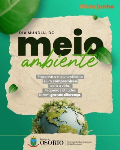 DIA MUNDIAL DO MEIO AMBIENTE: VAMOS REPENSAR NOSSOS HÁBITOS?