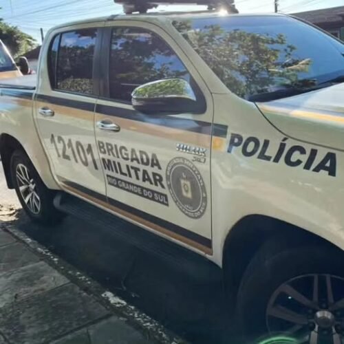 Após intervenção de populares, Brigada Militar prende dupla por tentativa de roubo a pedestre em Osório