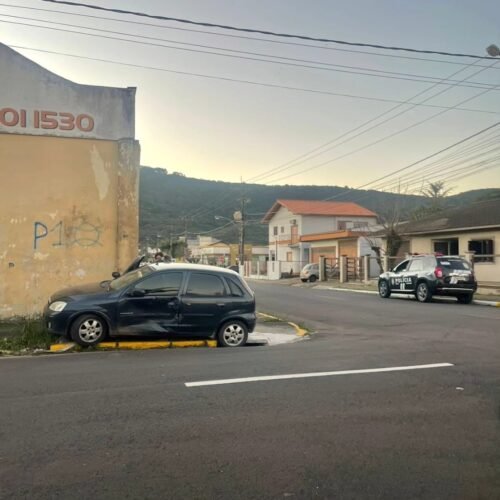 Mais um acidente é registrado no centro de Osório nesta Quarta-feira
