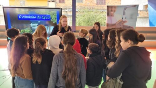 Corsan implementa o Programa Socioambiental Saúde Nota 10 nas Escolas Municipais de Imbé