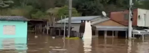 Aumenta para três o número de mortes provocadas pelas fortes chuvas no Rio Grande do Sul