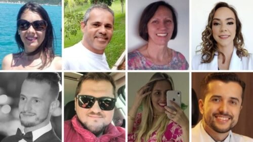 Quem eram os oito mortos em acidente com balão em SC