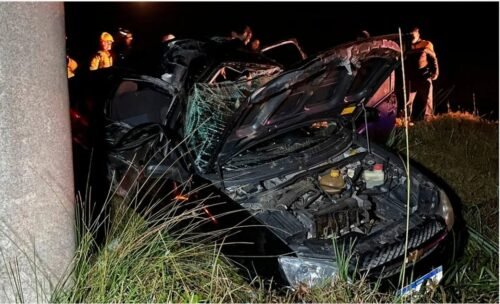 Acidente fatal entre Quintão e Magistério