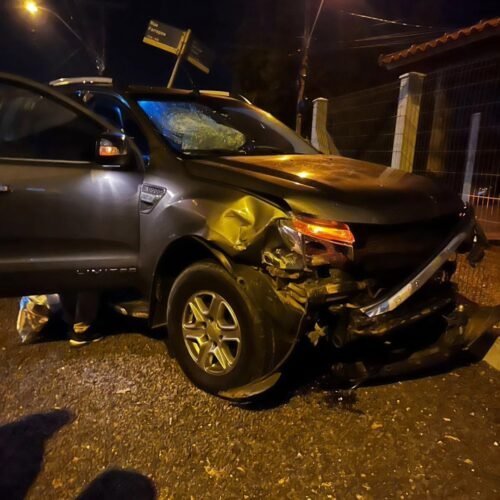 Novo acidente em cruzamento de Osório evidencia aumento nas colisões nos últimos dias