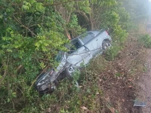 Colisão frontal deixa duas mulheres feridas na ERS-401, em São Jerônimo