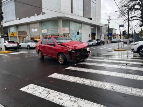 Acidente de Trânsito mobiliza SAMU e Brigada Militar no Centro de Osório nesta Segunda-feira