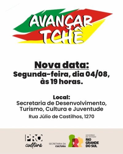 Secretaria Municipal de Desenvolvimento, Turismo e Cultura realiza evento para orientar entidades tradicionalistas a participarem do Avançar Tchê