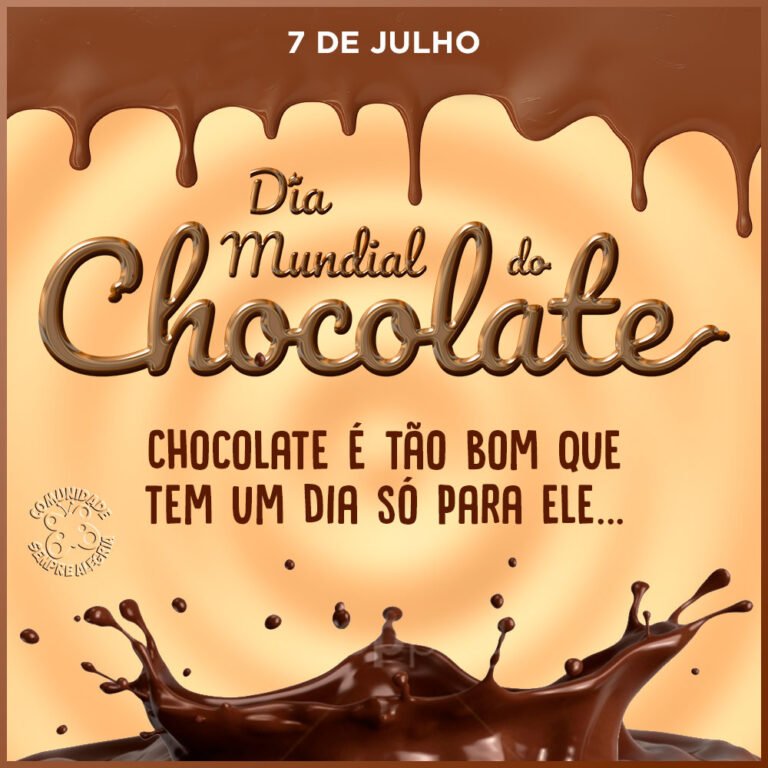 Dia Mundial do Chocolate 9 Dia Mundial do Chocolate