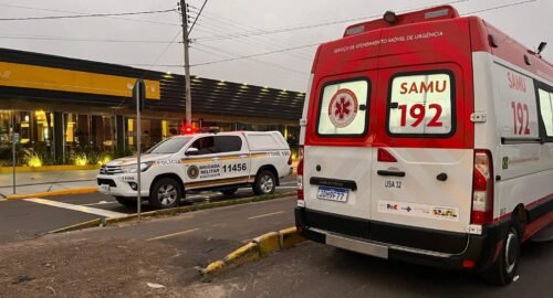 Idosa é atropelada em esquina conhecida por acidentes em Osório