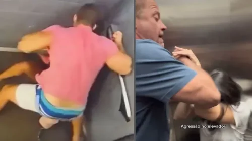 Kyra Gracie grava video com tecnica de autodefesa para mulheres em situacao de perigo em elevador e1753869835621