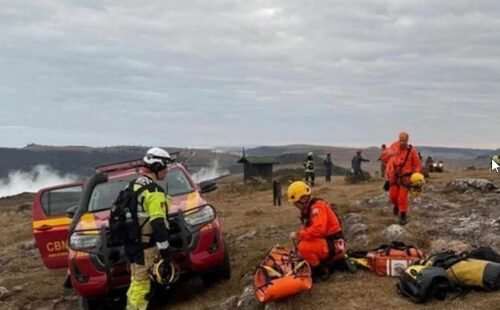 NOITE FRIA ACOMPANHA RESGATE DE MENINA QUE CAIU NO CÂNION FORTALEZA