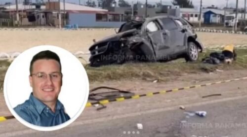 Médico que atendia em Panambi morre em acidente após fuga da polícia