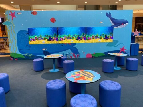 Bourbon Shopping San Pellegrino recebe a oficina infantil Arte Embaixo D’água