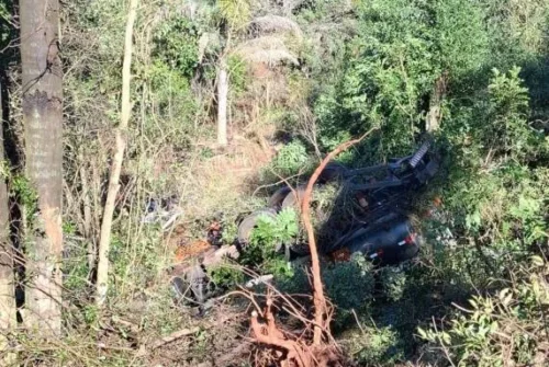 Acidente com caminhão-tanque e automóvel deixa uma vítima fatal na RS 342, em Boa Vista do Cadeado