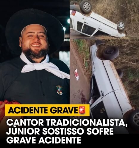 GRAVE ACIDENTE COM CANTOR TRADICIONALISTA