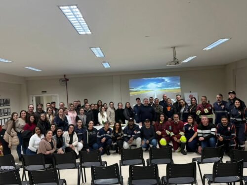 Profissionais da região participam de seminário sobre atendimento a múltiplas vítimas em Osório