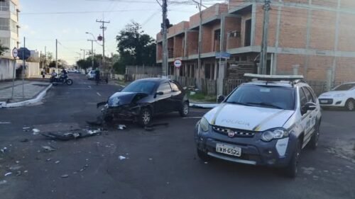Acidente de trânsito mobiliza socorro no centro de Osório, nesta Quinta-feira