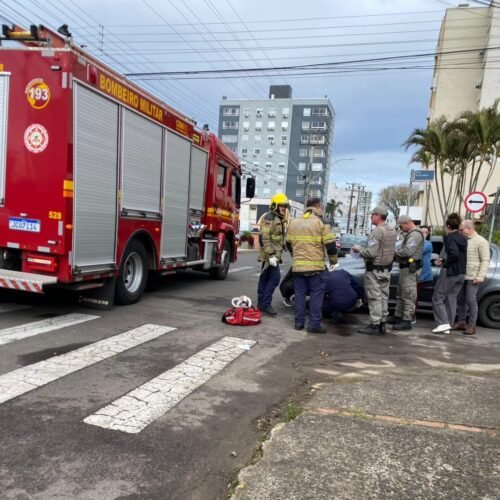 Mulher é atropelada no centro de Osório na manhã desta Quarta-feira