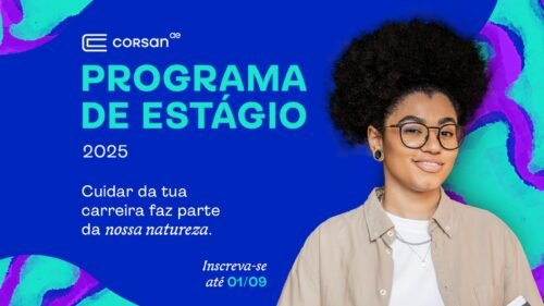 Corsan está com inscrições abertas para o Programa de Estágio 2025