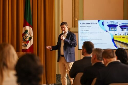Corsan completa dois anos sob nova gestão com investimentos recordes, salto em obras e plano estruturante para o futuro do saneamento gaúcho