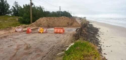 Interditado trecho da Interpraias entre Imbé e Osório