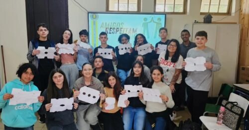 BM realiza palestra escolar em Osório