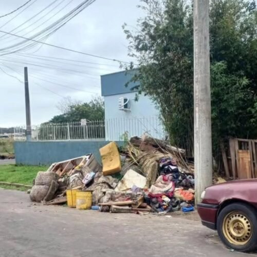 Moradores do Bairro Albatroz, em Osório, são surpreendidos com descarte irregular de lixo