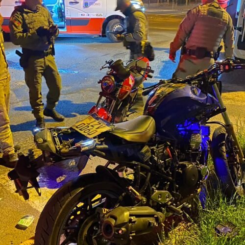 Mais um acidente nesta Sexta-feira em Osório: Acidente entre duas motocicletas deixa feridos