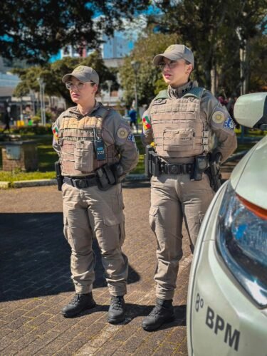 8º BPM intensifica policiamento na área central de Osório e em locais de grande circulação