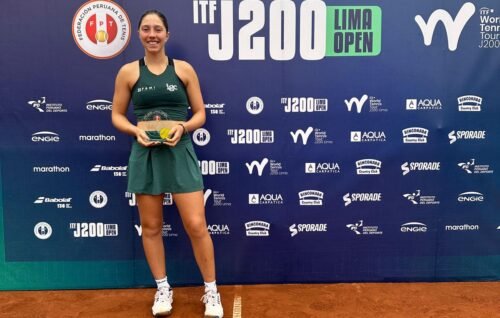 Pietra Rivoli é vice-campeã no ITF J200 de Lima e segue para nova disputa em Santiag